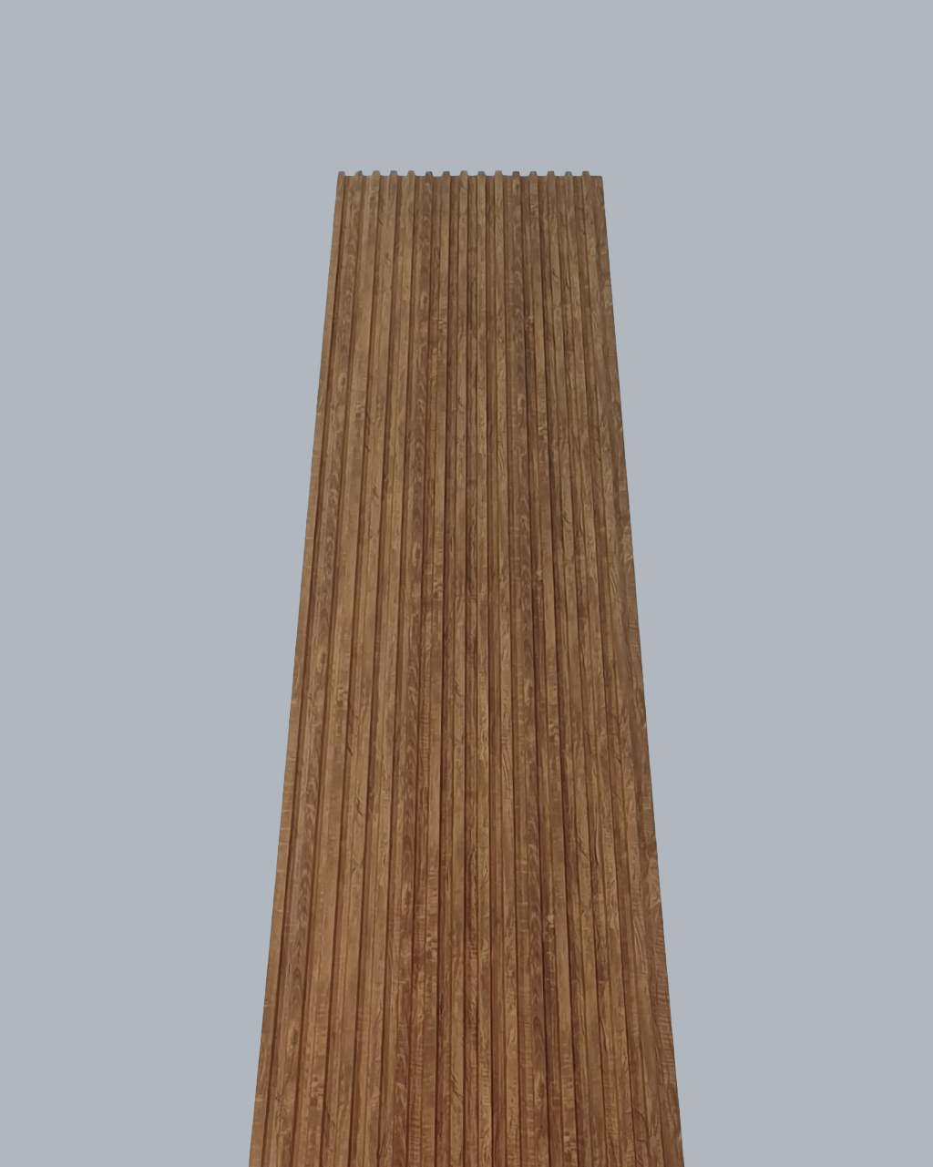 חיפוי קיר פסים צבע עץ טבעי