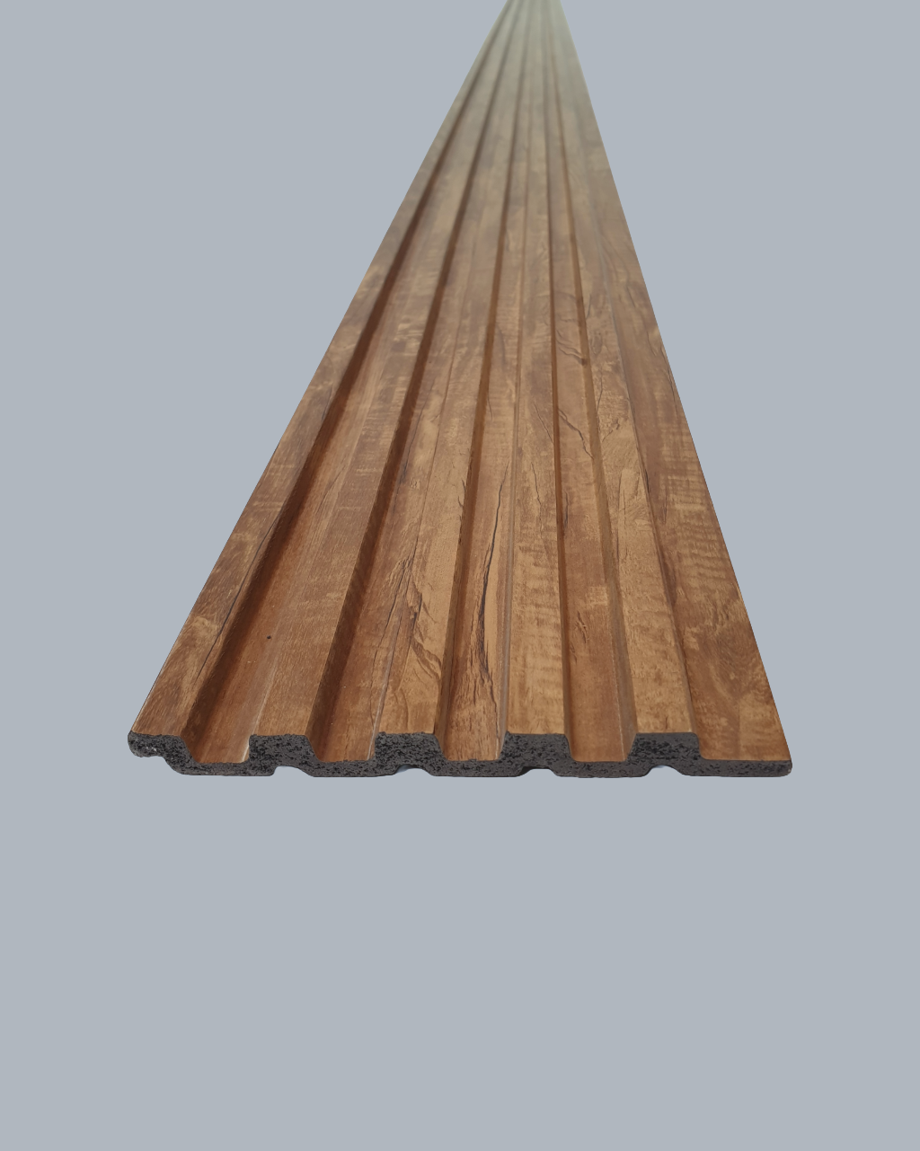 חיפוי קיר פסים צבע עץ טבעי