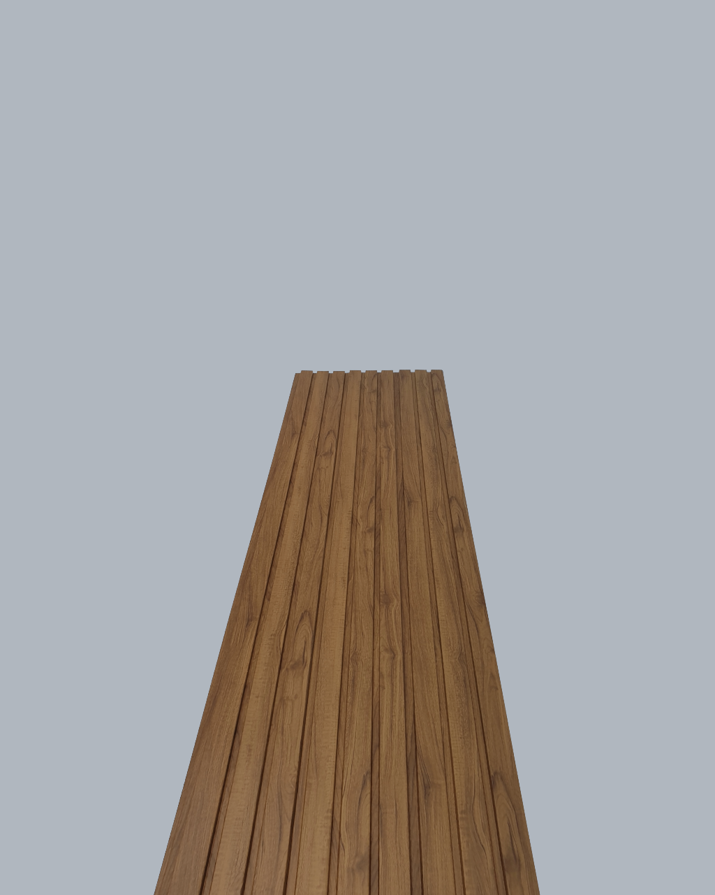 חיפוי קיר פסים צבע עץ חמים