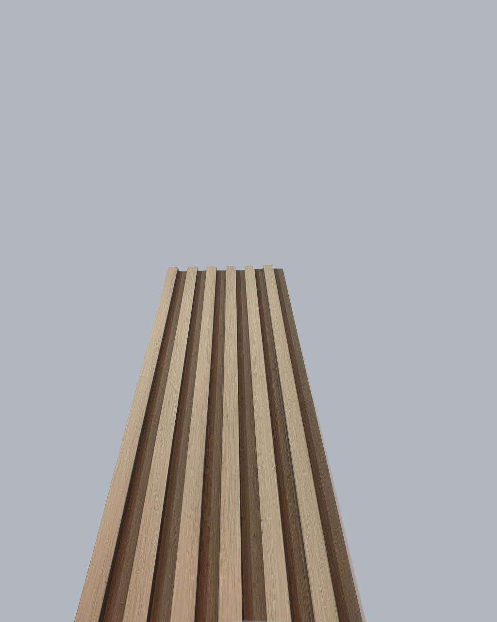 חיפוי קיר פסים צבע אלון טבעי