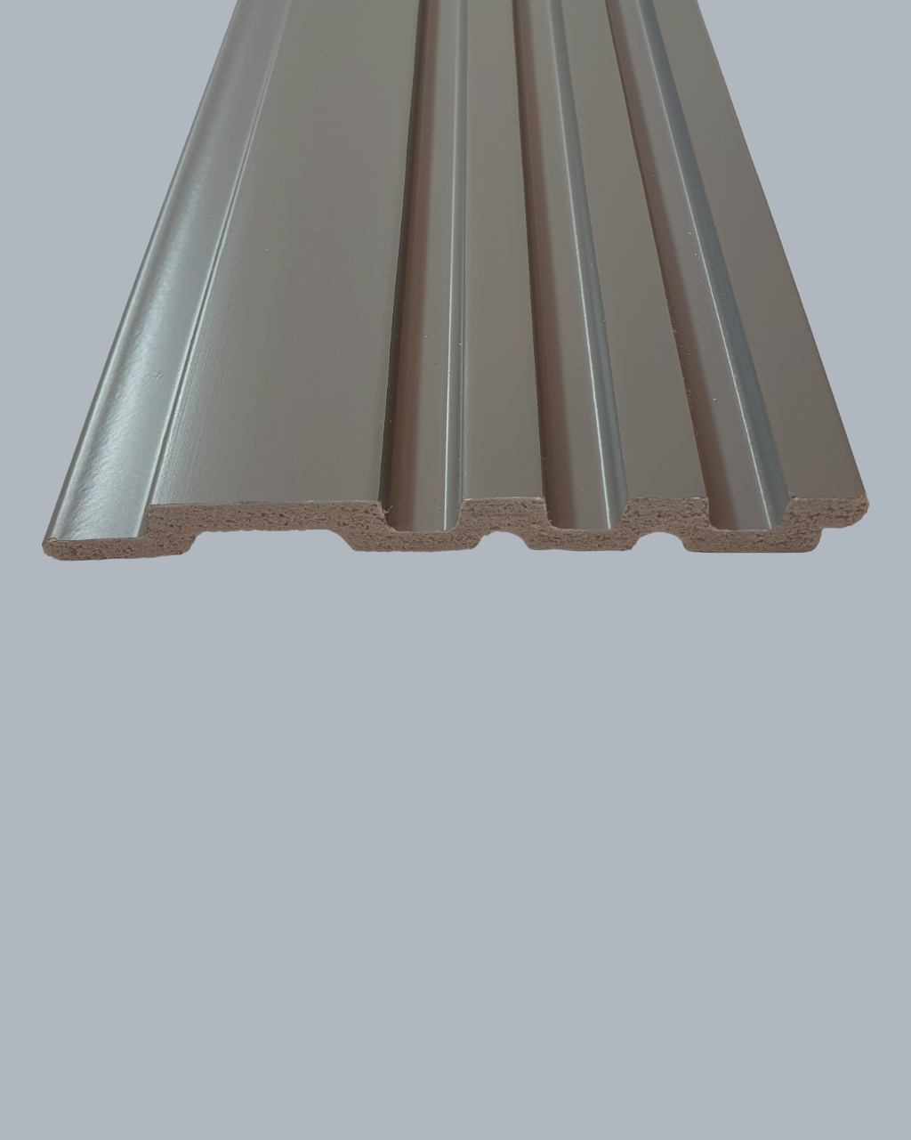 חיפוי קיר פסים צבע אפור עכבר