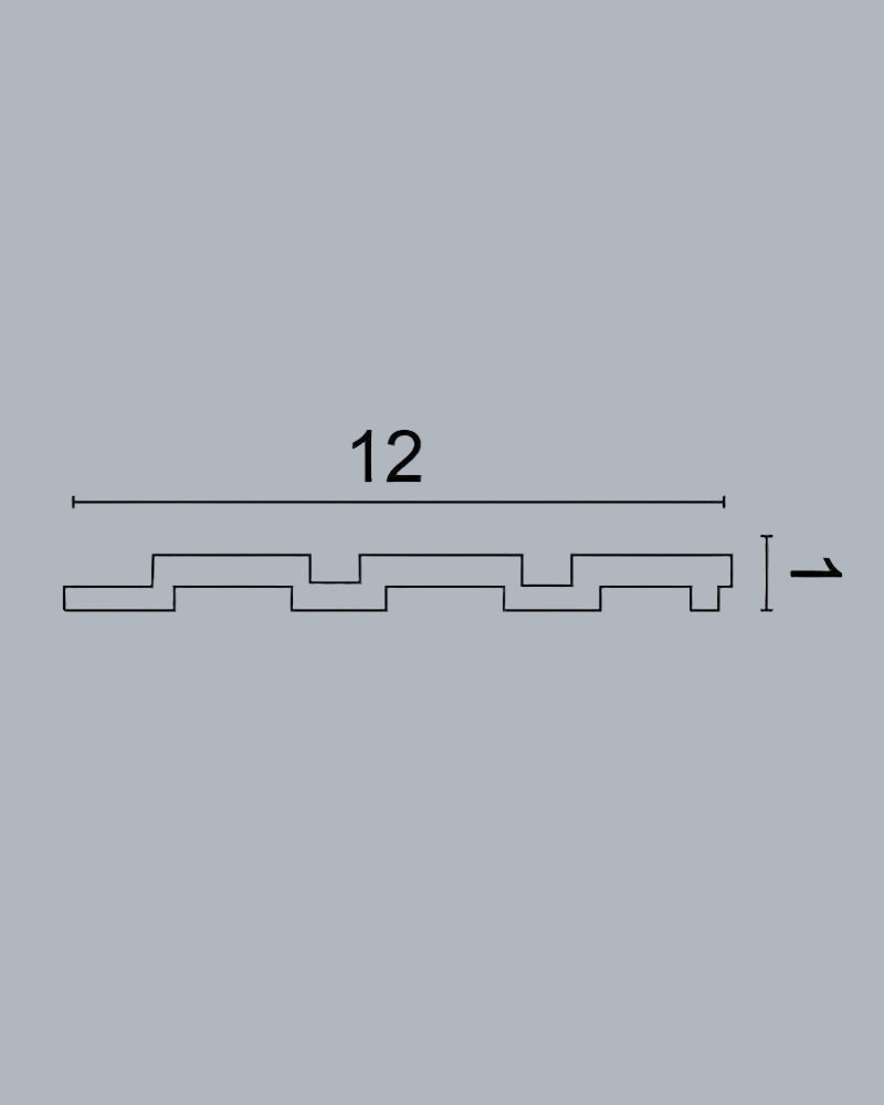 חיפוי קיר פסים צבע אפור כהה