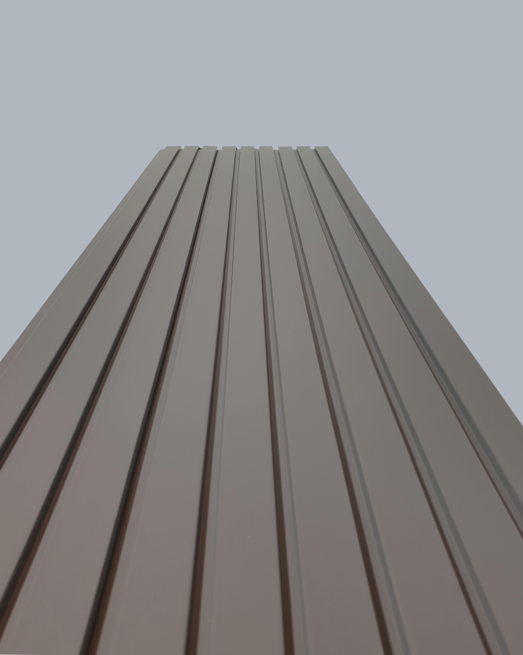 חיפוי קיר פסים צבע אפור כהה