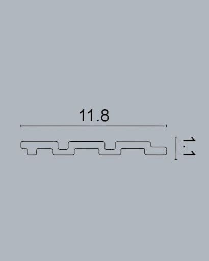 חיפוי קיר פסים בגוון שמנת בהיר WP-57-2
