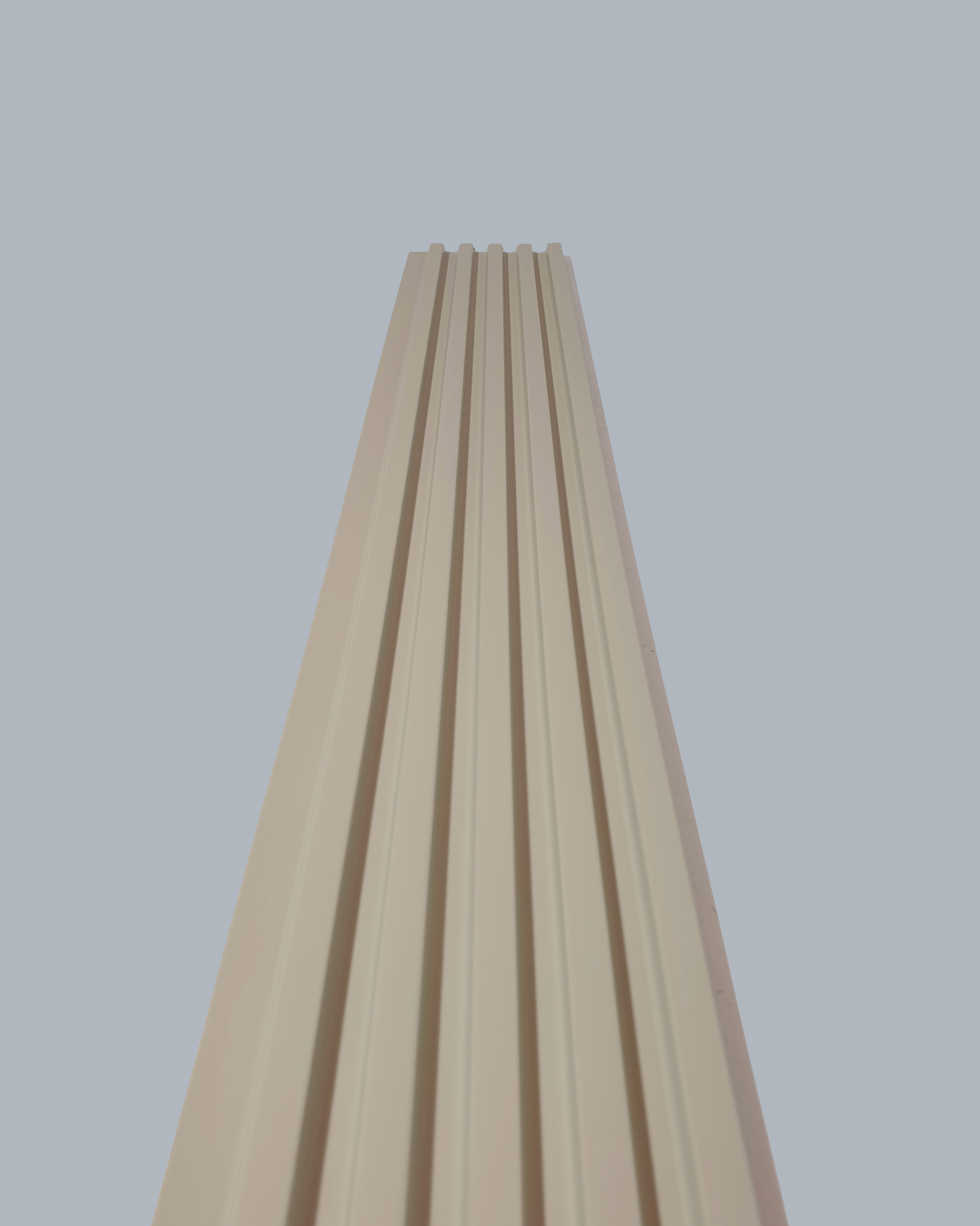 חיפוי קיר פסים צבע שמנת