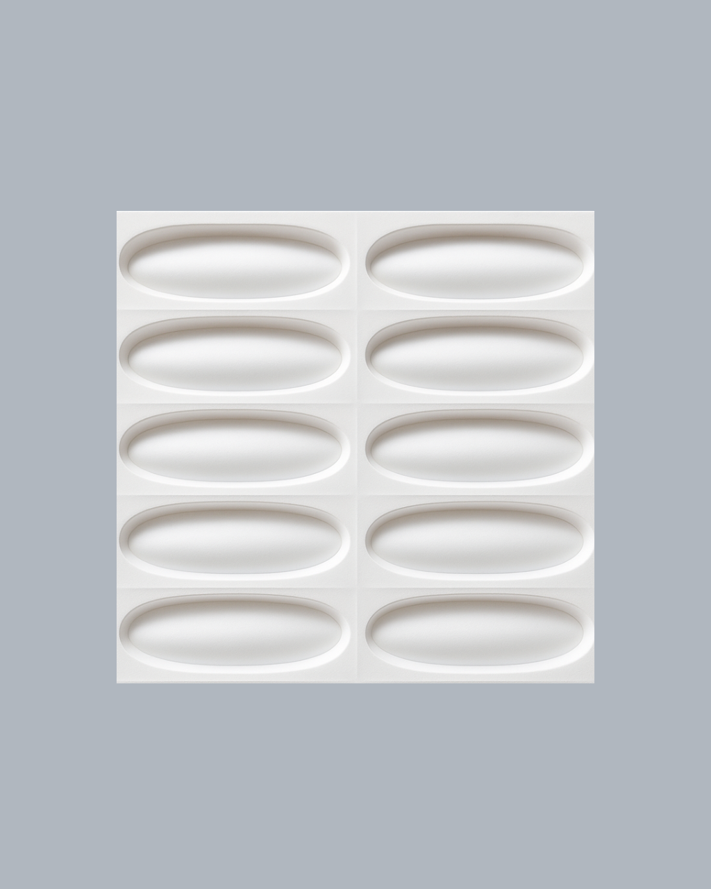 חיפוי קיר תלת ממד דגם קפסולות