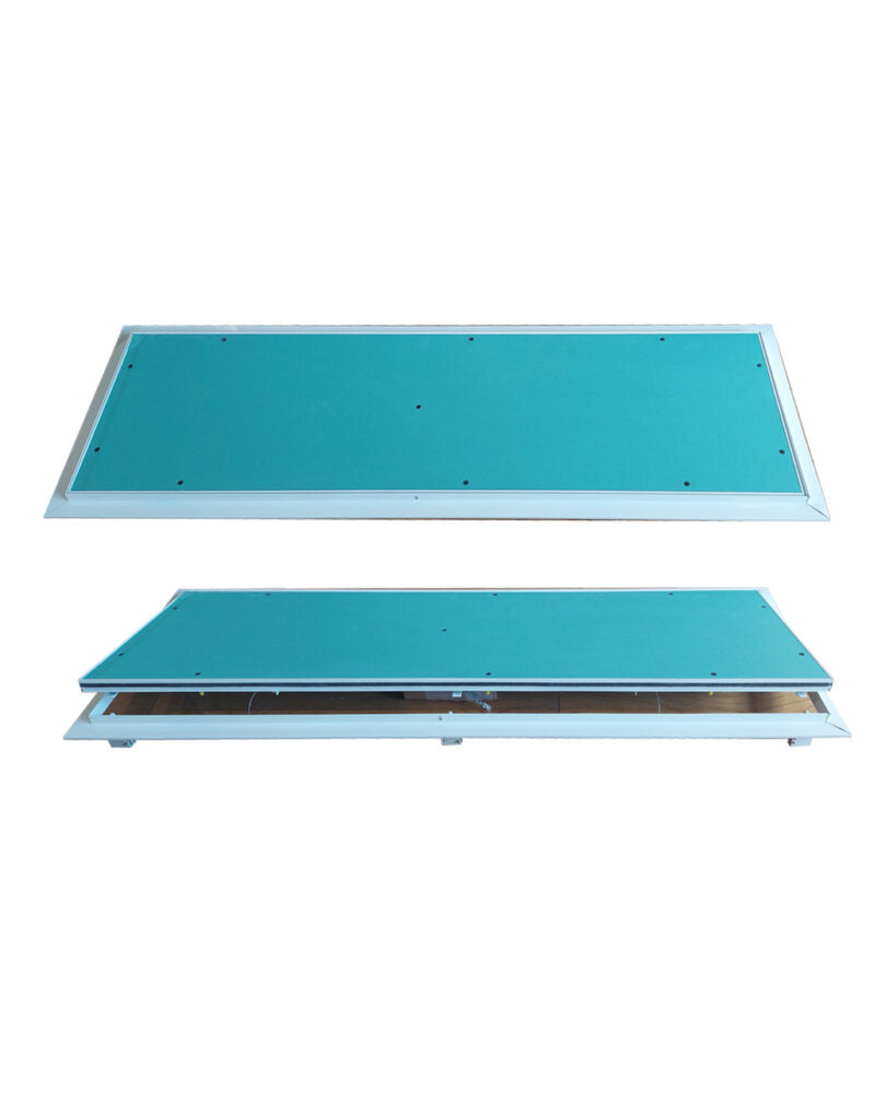 פתח שירות לגבס מלבני אלומיניום | 30/100