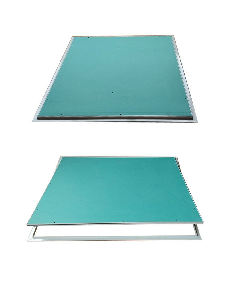 פתח שירות לגבס מלבני אלומיניום | 100/100