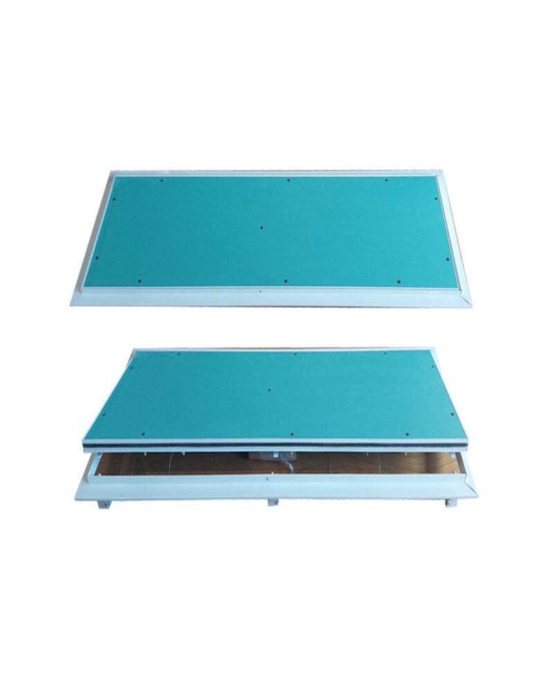 פתח שירות לגבס מלבני אלומיניום | 40/80