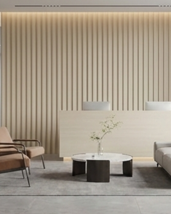 חיפוי קיר פורניר פסים